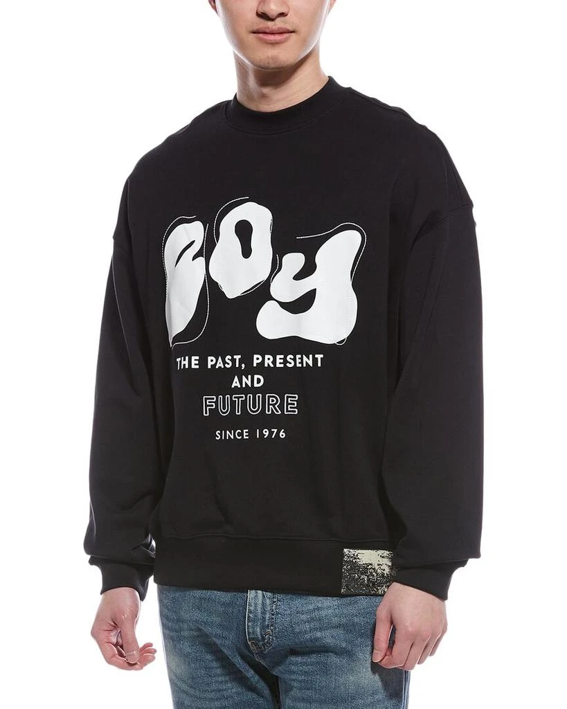 商品BOY LONDON|BOY London Past, Present, Future Crewneck Sweatshirt,价格¥347,第1张图片