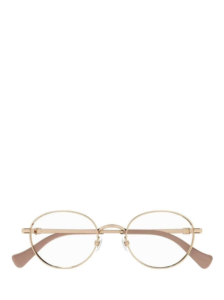 商品Gucci|Gucci Eyewear Round Frame Glasses,价格¥3224,第1张图片