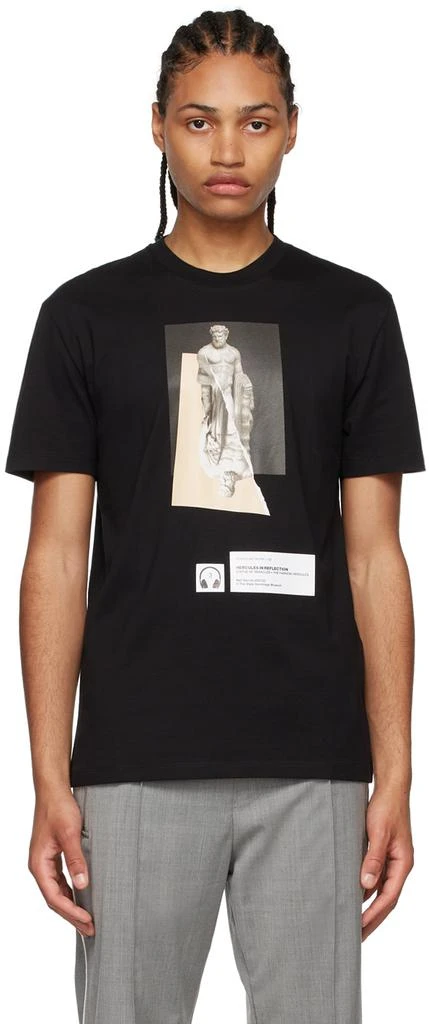 商品Neil Barrett|Black Hermitage Edition Hercules T-Shirt,价格¥549,第1张图片