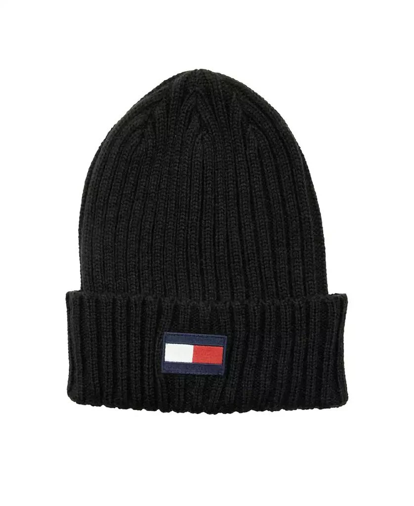 商品Tommy Hilfiger|Men's Solid Shaker Cuff Hat with Ghost Patch,价格¥337,第1张图片