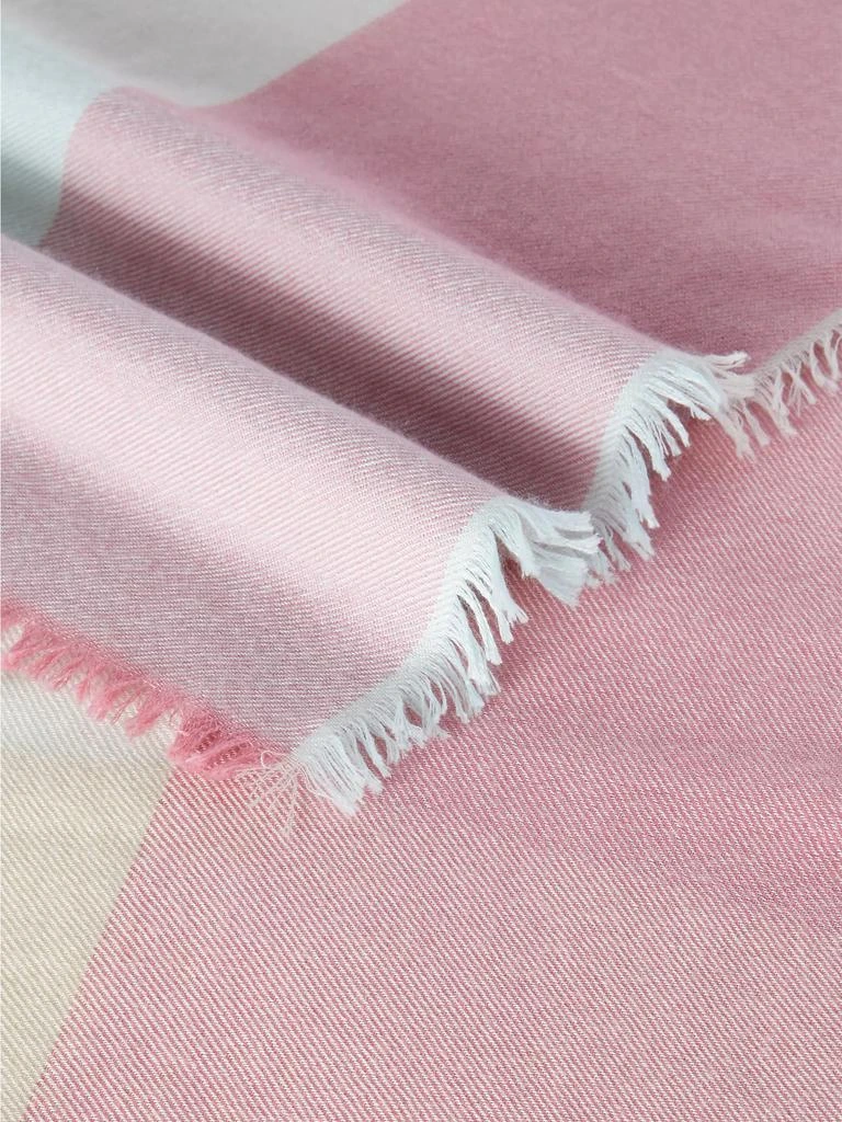 商品Loro Piana|Colorblocked Cashmere &amp; Silk Scarf,价格¥4798,第3张图片详细描述