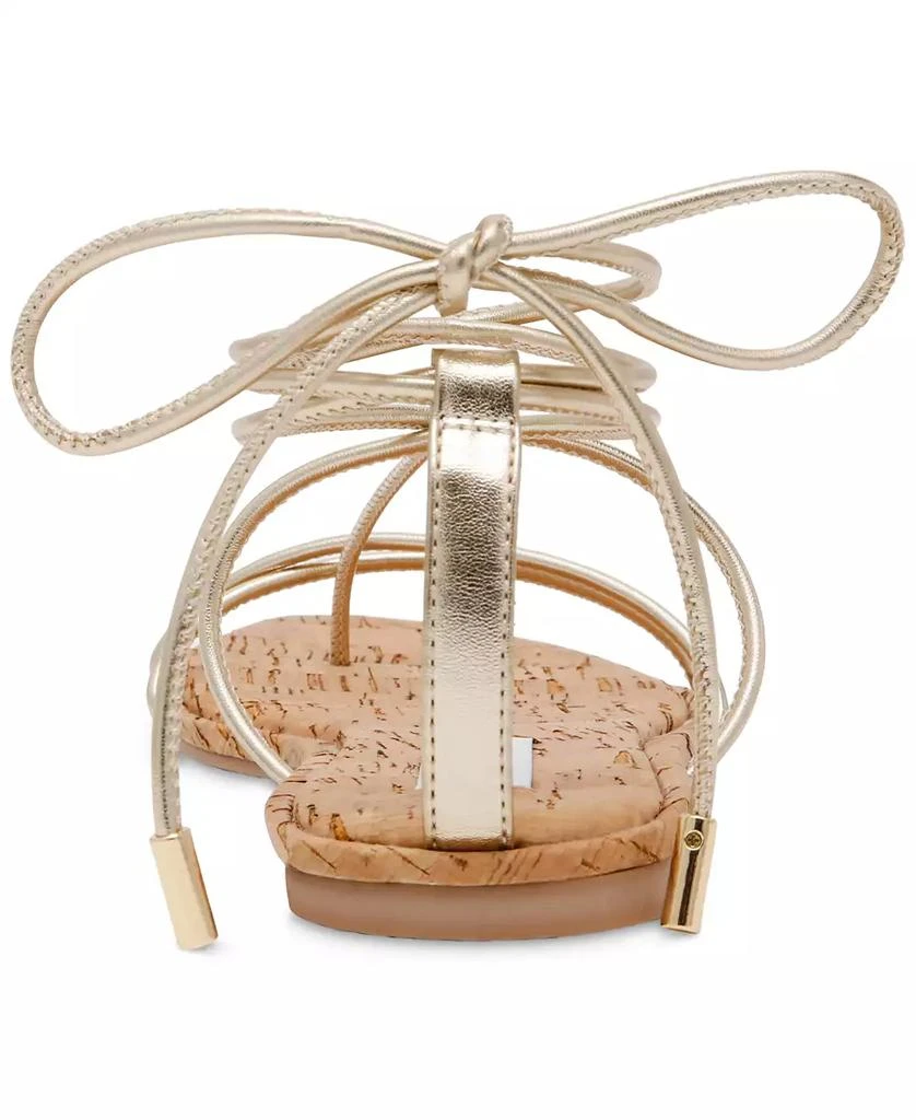 商品Steve Madden|Women's Myrtle Lace-Up Flat Sandals,价格¥661,第3张图片详细描述