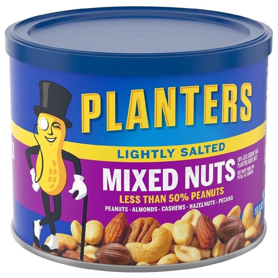 商品Planters|Mixed Nuts Lightly Salted,价格¥43,第4张图片详细描述