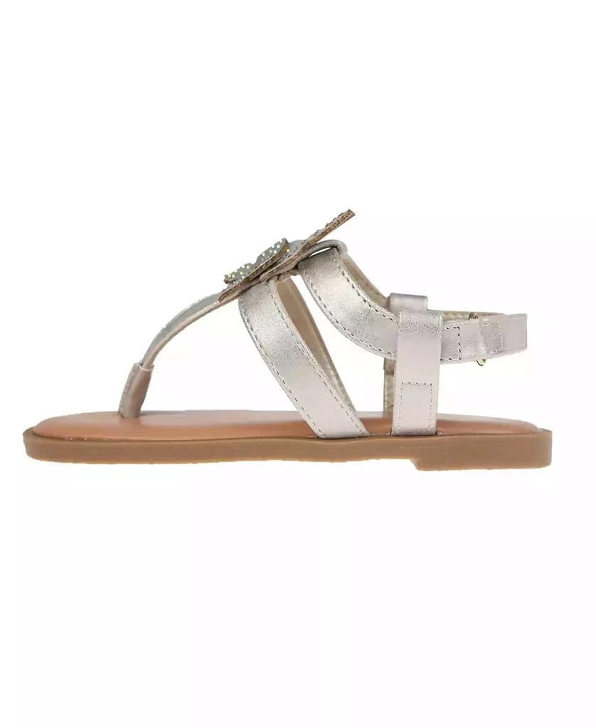 Big Girl's Fashion Sandal with 3D Cutout Self Butterflies Polyurethane Sandals 商品