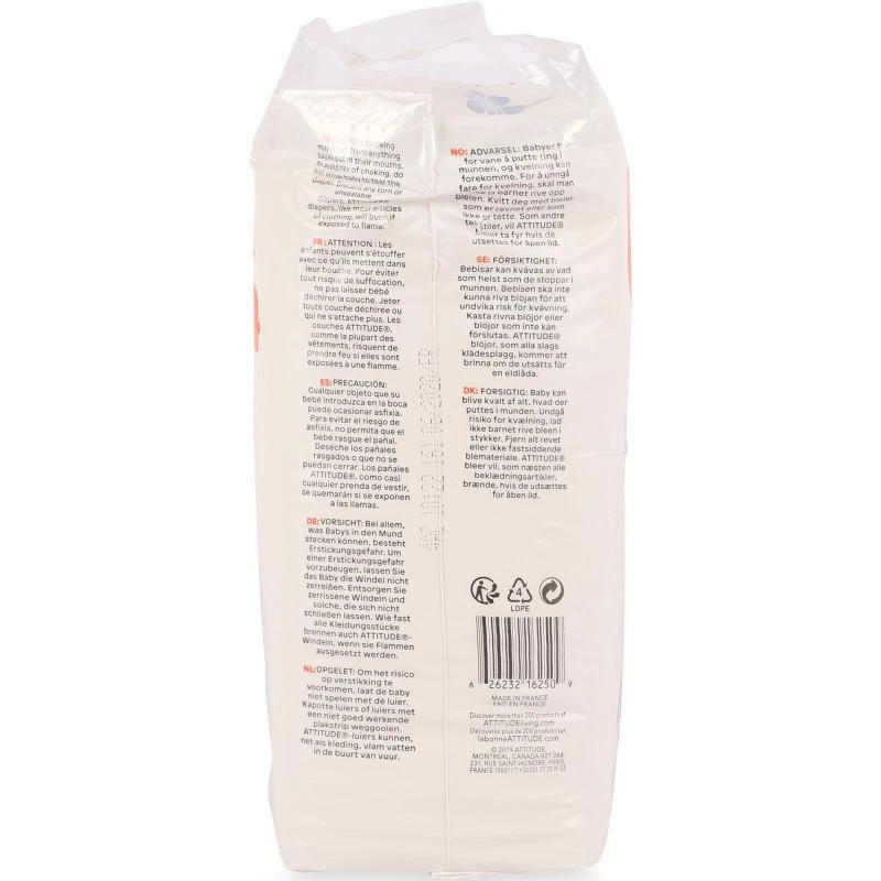 商品Attitude|Baby diapers for 11 25 kg pack of 22,价格¥281,第2张图片详细描述