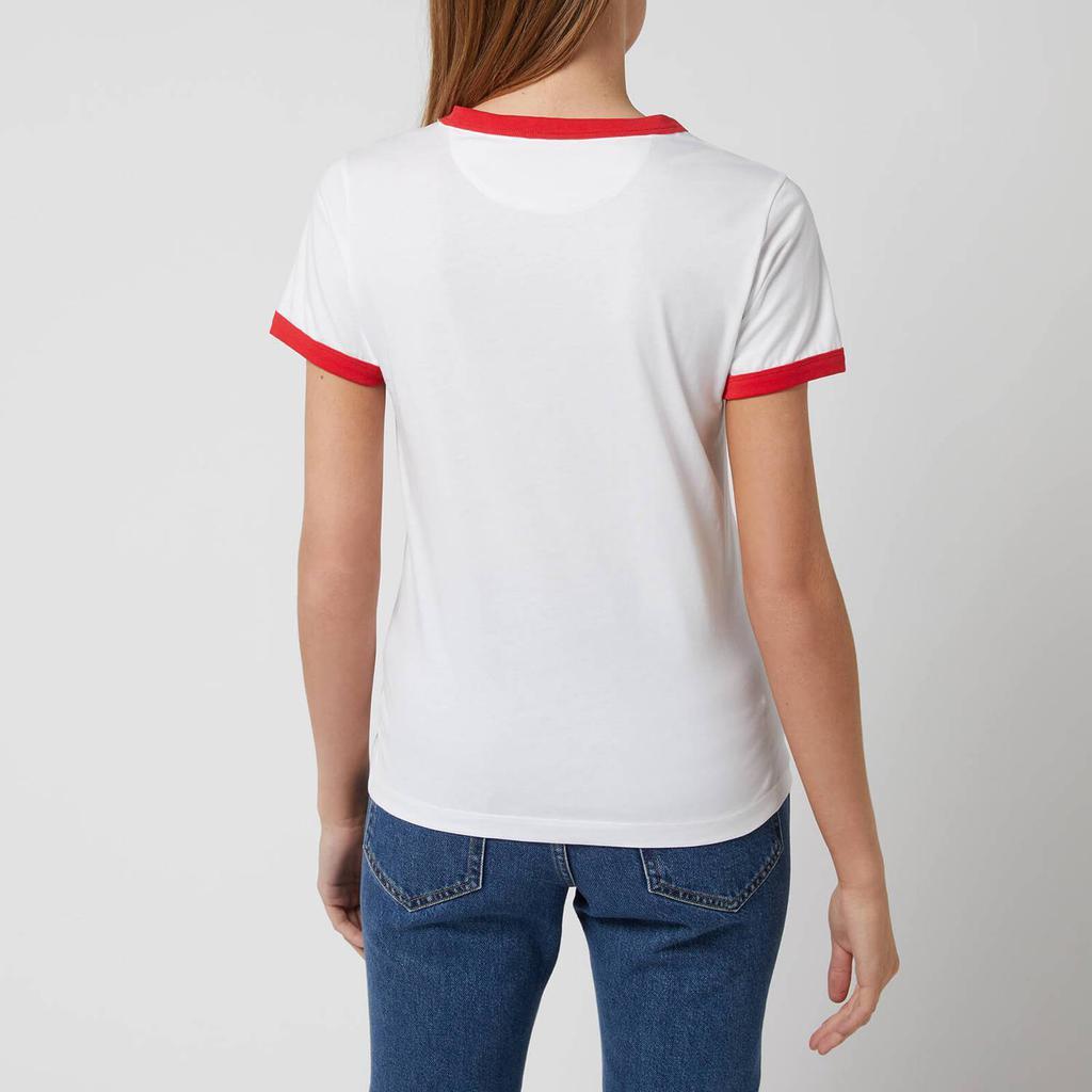 商品Hugo Boss|HUGO Women's Denisse T-Shirt - White,价格¥125,第4张图片详细描述