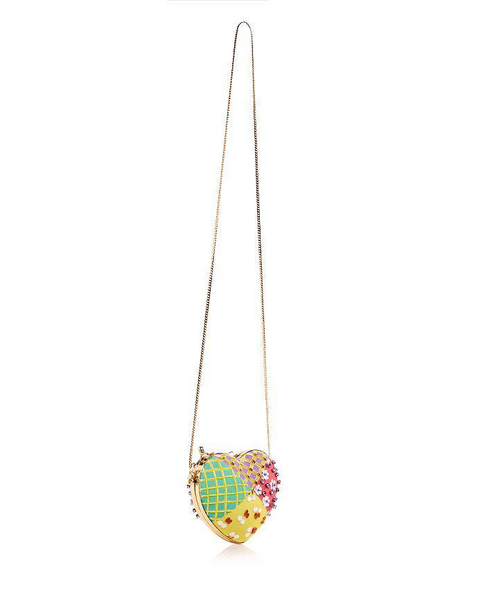 商品Moschino|Embellished Patchwork Heart Crossbody,价格¥5998,第6张图片详细描述