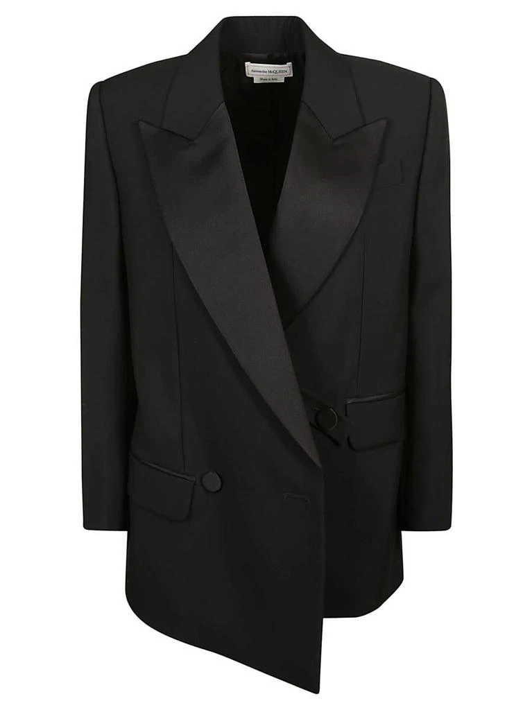 商品Alexander McQueen|Alexander McQueen Jackets Black,价格¥11213,第3张图片详细描述