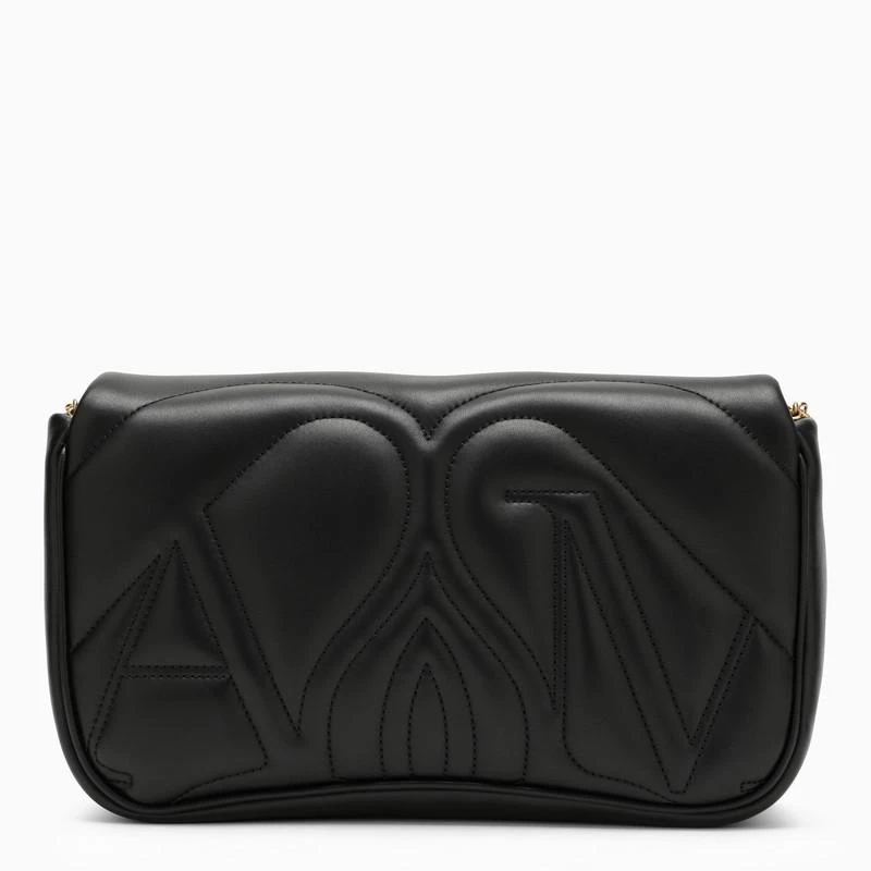 商品Alexander McQueen|Seal small black leather bag,价格¥17065,第4张图片详细描述