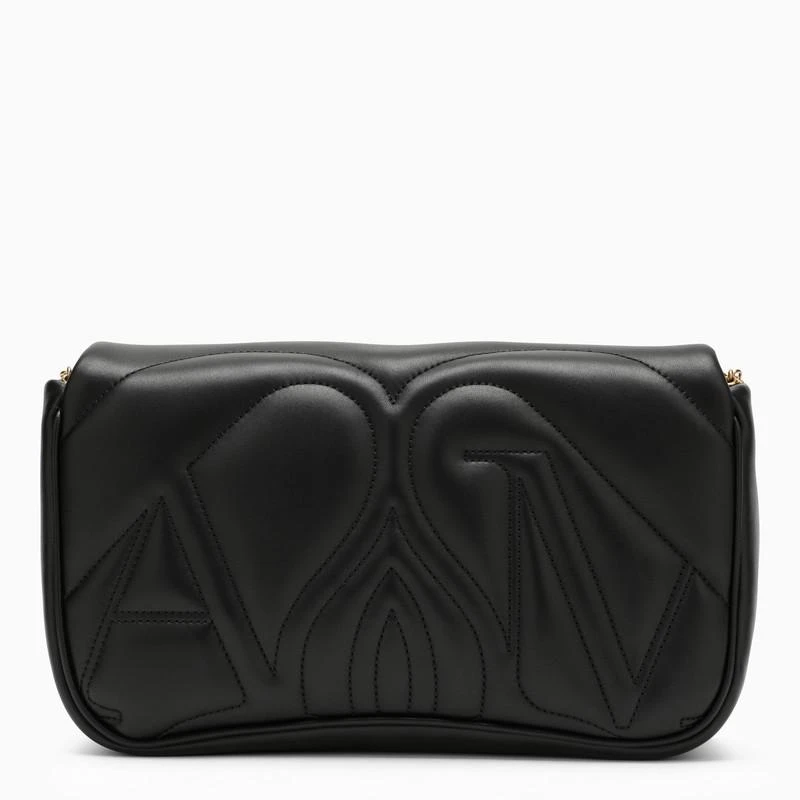 商品Alexander McQueen|Seal small black leather bag,价格¥17335,第4张图片详细描述