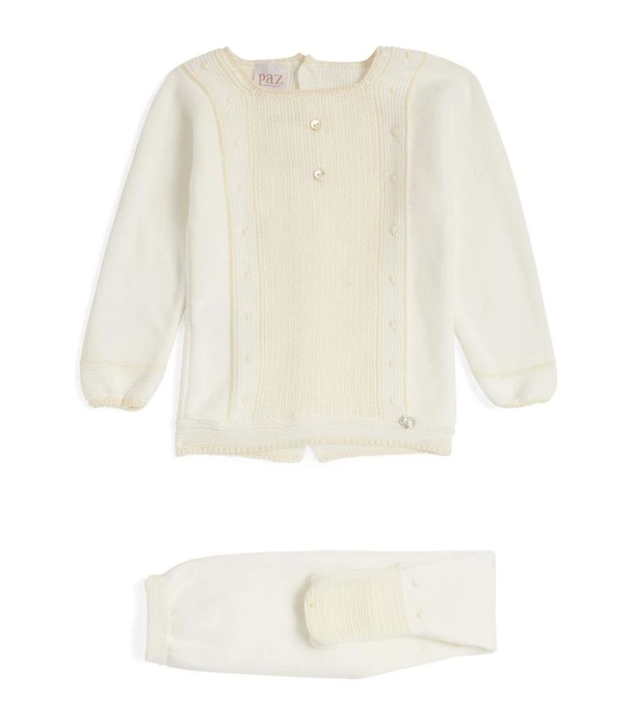 商品Paz Rodriguez|Cotton Two-Piece Set (1-12 Months),价格¥622,第1张图片