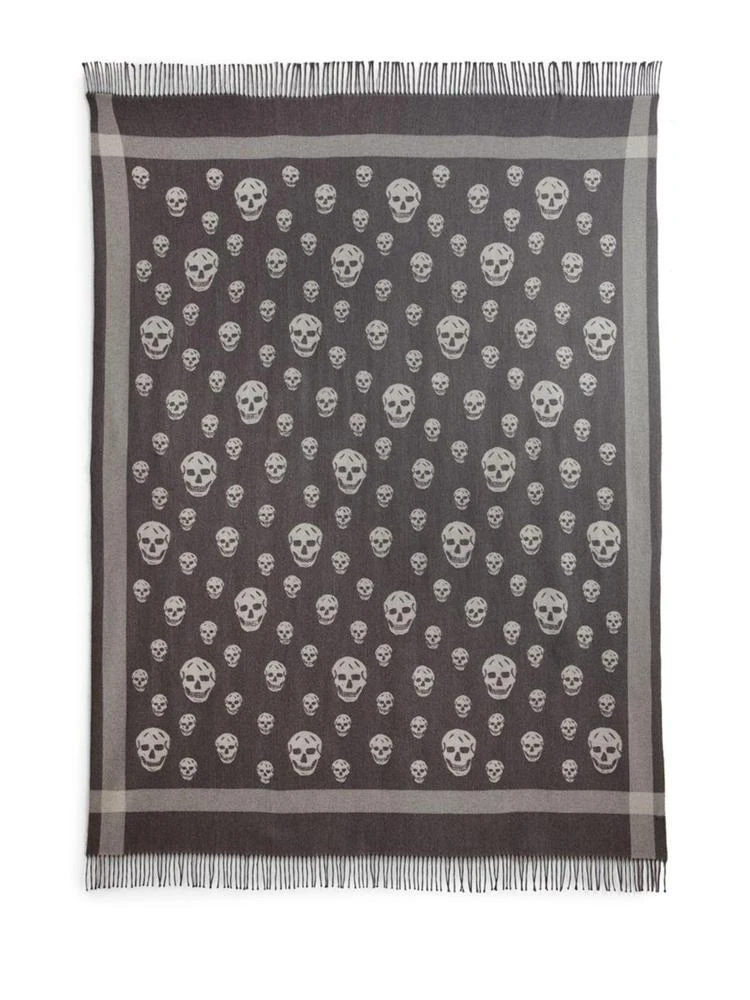 商品Alexander McQueen|Wool & Silk Skull Shawl,价格¥4759,第3张图片详细描述