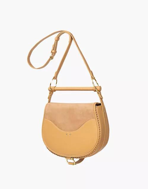 商品Madewell|Sancia Suede-Inset Leather Babylon Bag,价格¥2636,第1张图片