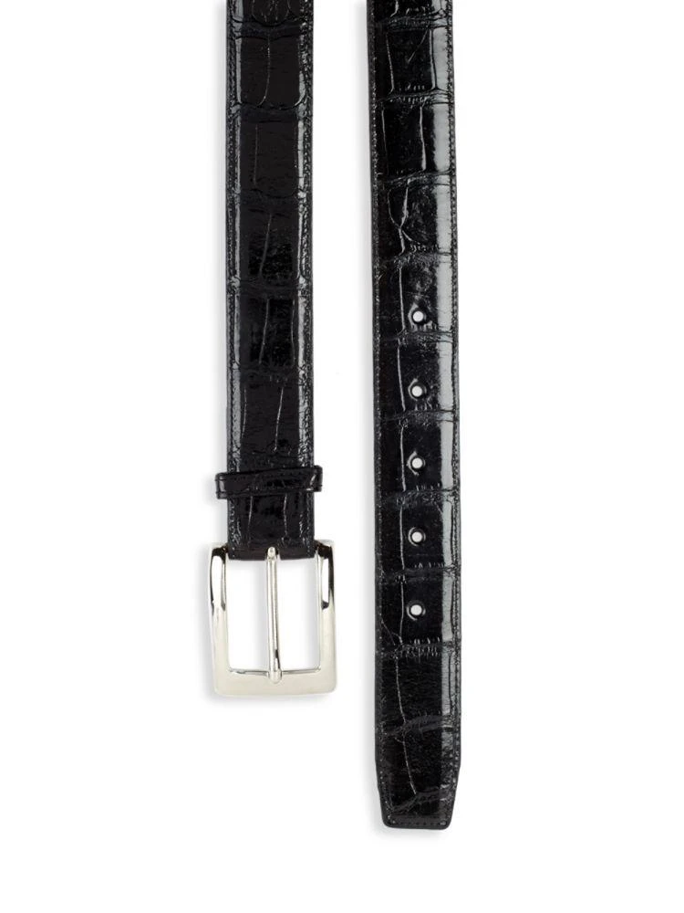 商品Abas|Genuine American Alligator Leather Belt,价格¥1117,第2张图片详细描述