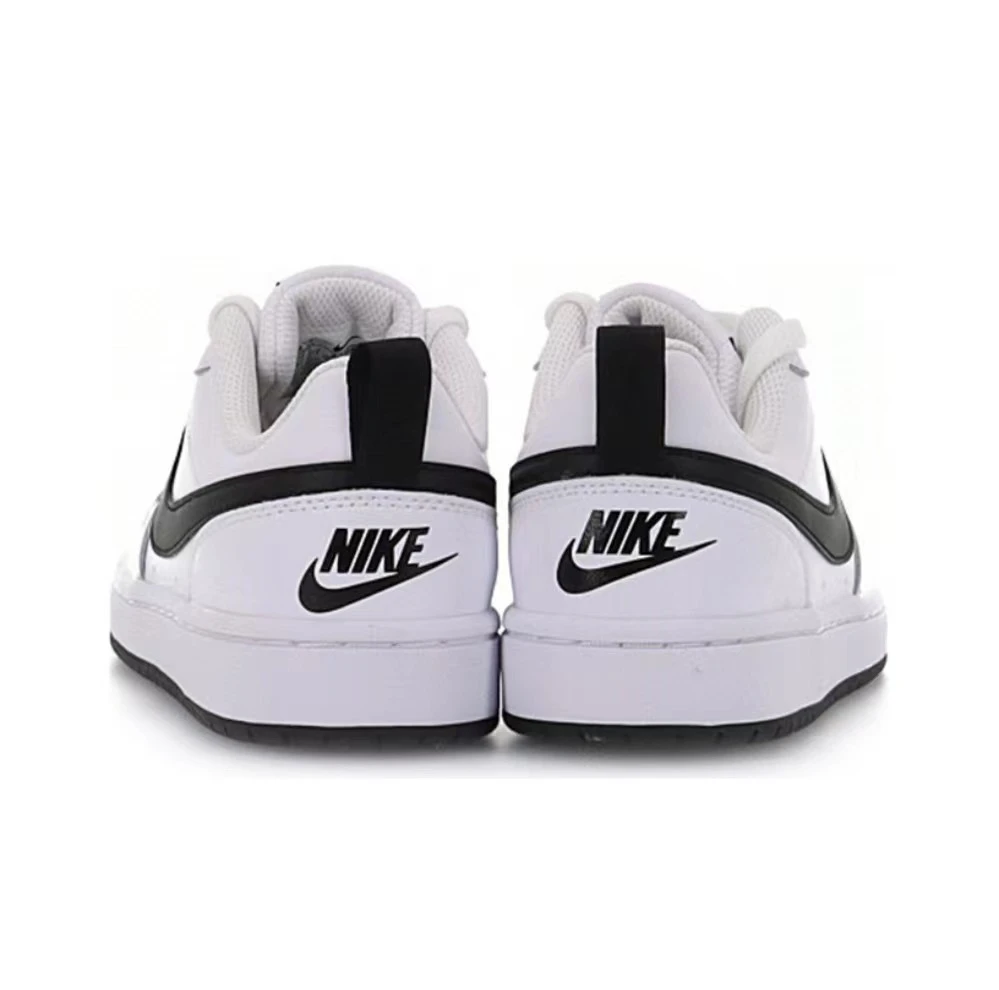 【享贝家】NIKE 低帮厚底防滑板鞋 男女同款 白黑  BQ5448104 商品