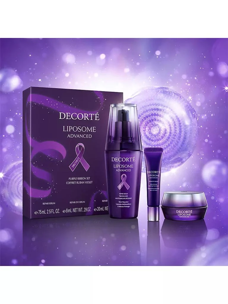 商品DECORTé|Liposome Advanced Purple Ribbon 3-Piece Skin Care Set,价格¥1050,第2张图片详细描述