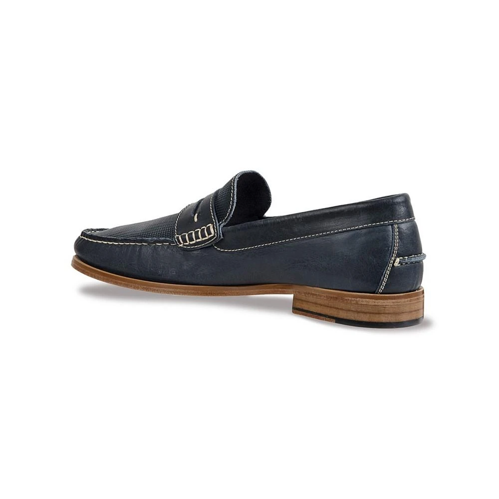 Men's Moc Toe Penny Strap with Textured Vamp 商品