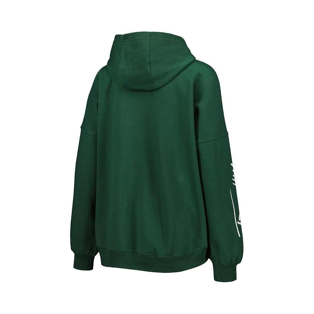 商品Tommy Hilfiger|Women's Green Green Bay Packers Becca Drop Shoulder Pullover Hoodie,价格¥505,第3张图片详细描述
