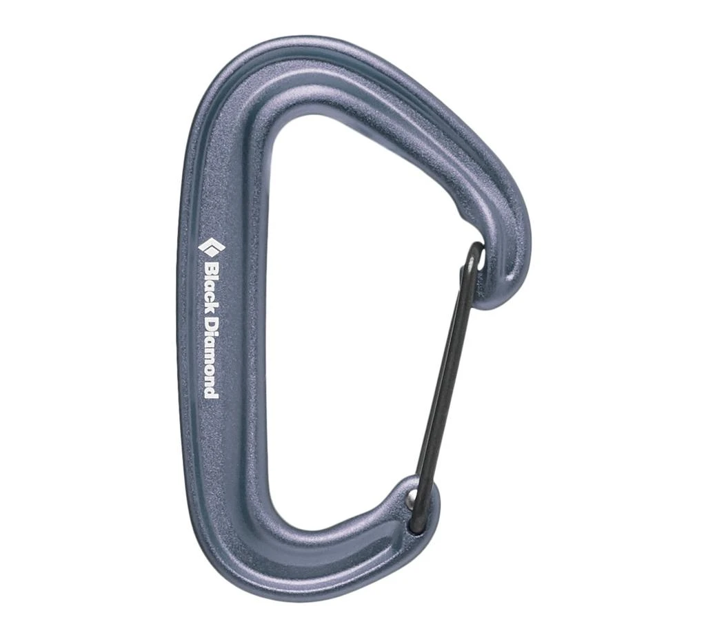 商品Black Diamond|BLACK DIAMOND - MINIWIRE CARABINER - OS - Black,价格¥53,第2张图片详细描述