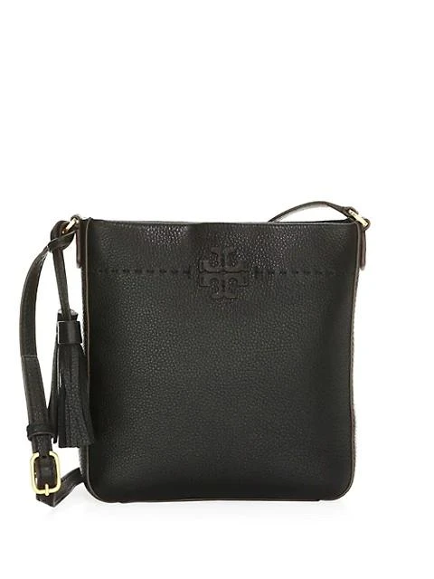 商品Tory Burch|McGraw Leather Crossbody Bag,价格¥2836,第1张图片