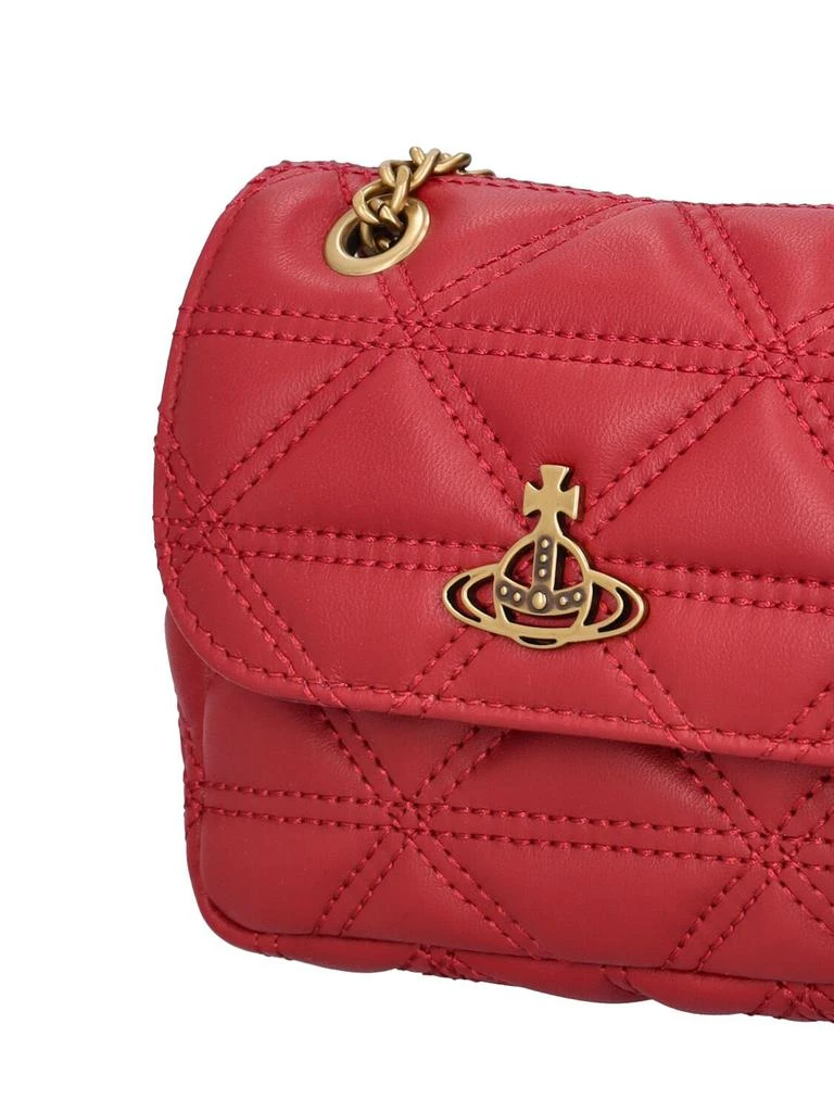 商品Vivienne Westwood|Small Harlequin Leather Shoulder Bag,价格¥2623,第3张图片详细描述