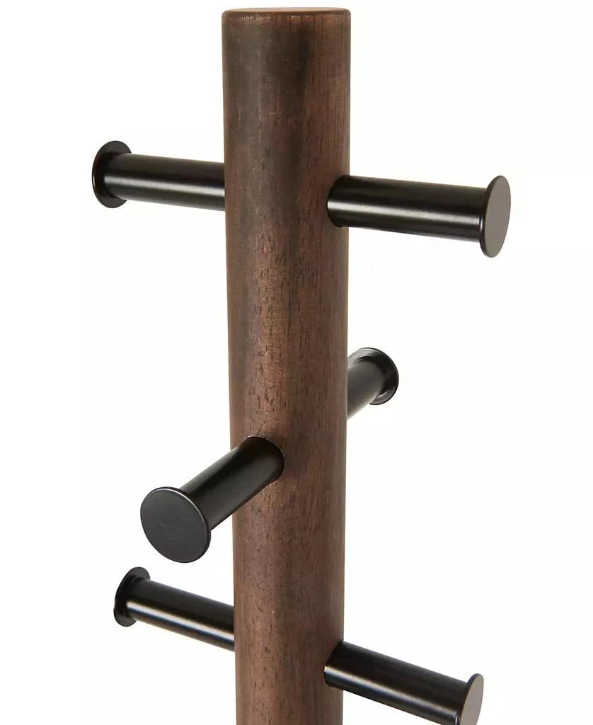 商品Umbra|Pillar Rubberwood Coat Rack,价格¥847,第4张图片详细描述