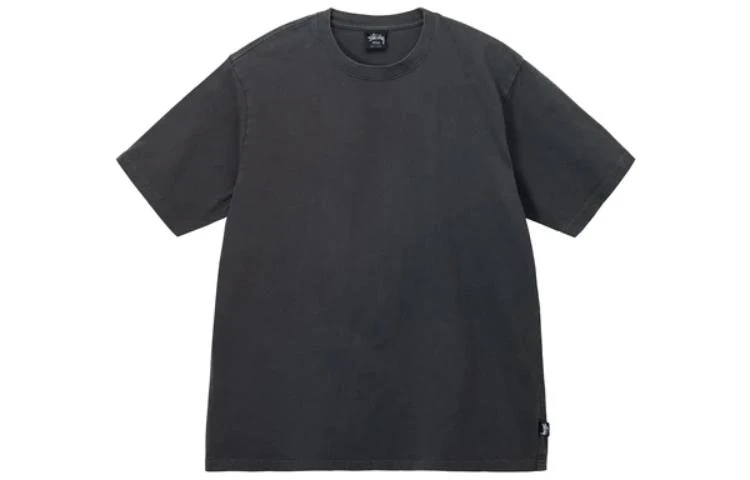 商品[国内直发] STUSSY|FW22 纯色圆领短袖美式复古T恤 男款,价格¥582,第1张图片