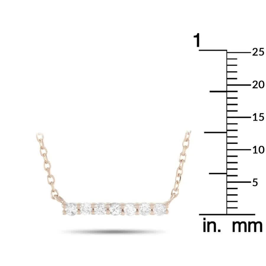 商品LB Exclusive|14K Rose Gold 0.10 ct Diamond Necklace,价格¥2004,第3张图片详细描述