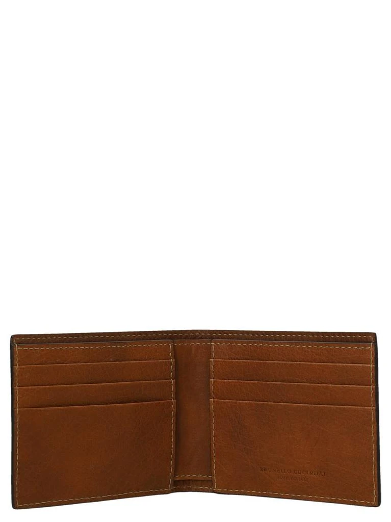 商品Brunello Cucinelli|Brunello Cucinelli Embossed Logo Wallet,价格¥3271,第3张图片详细描述