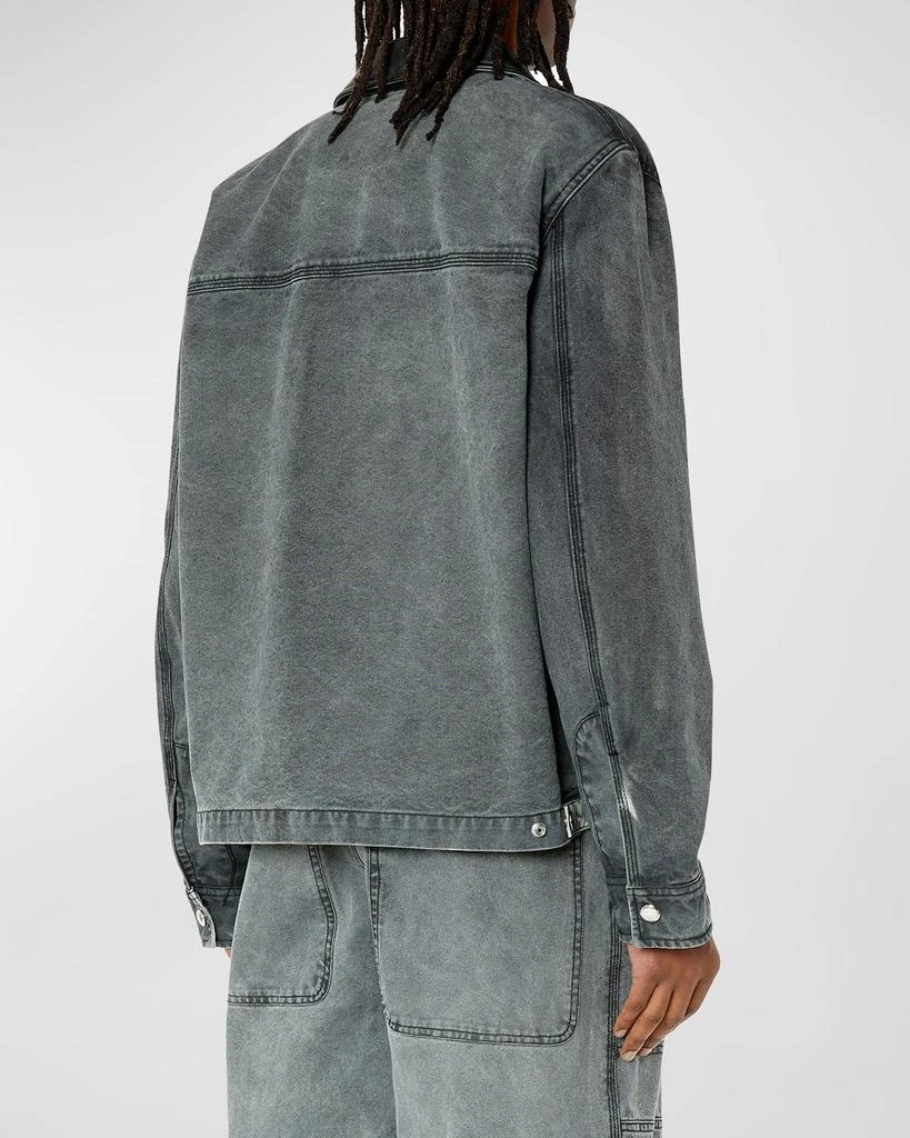 商品Diesel|Men's J-Chart Canvas Jacket,价格¥3848,第4张图片详细描述