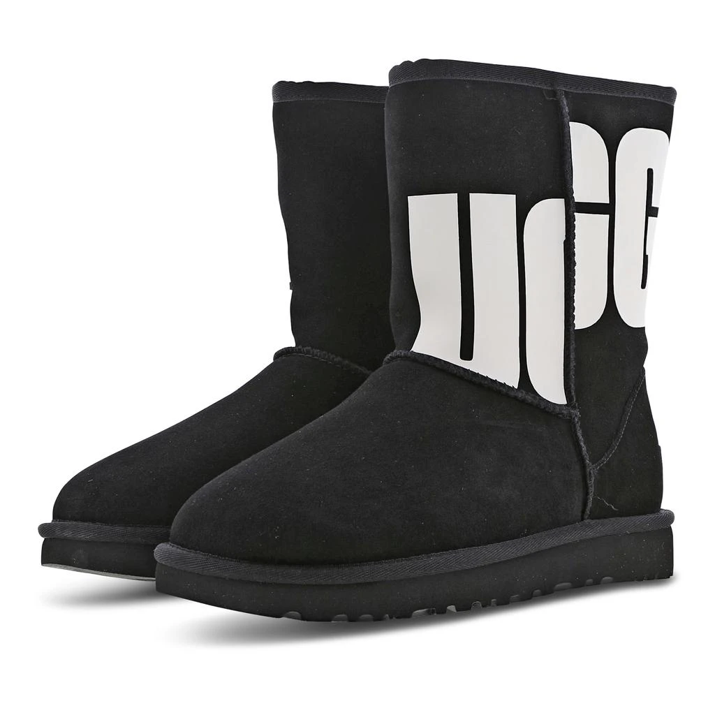 商品UGG|UGG Classic Short Broken Logo - Women Shoes,价格¥835,第2张图片详细描述