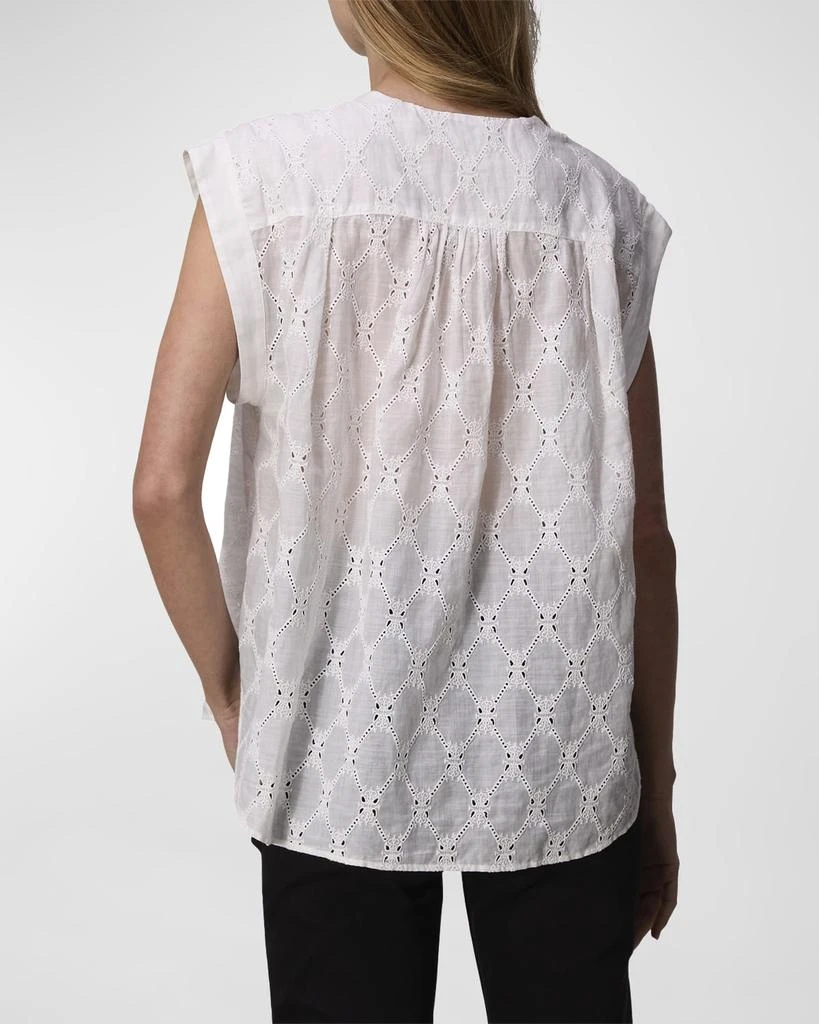 商品Rag & Bone|Gabby Embroidered Top,价格¥852,第4张图片详细描述