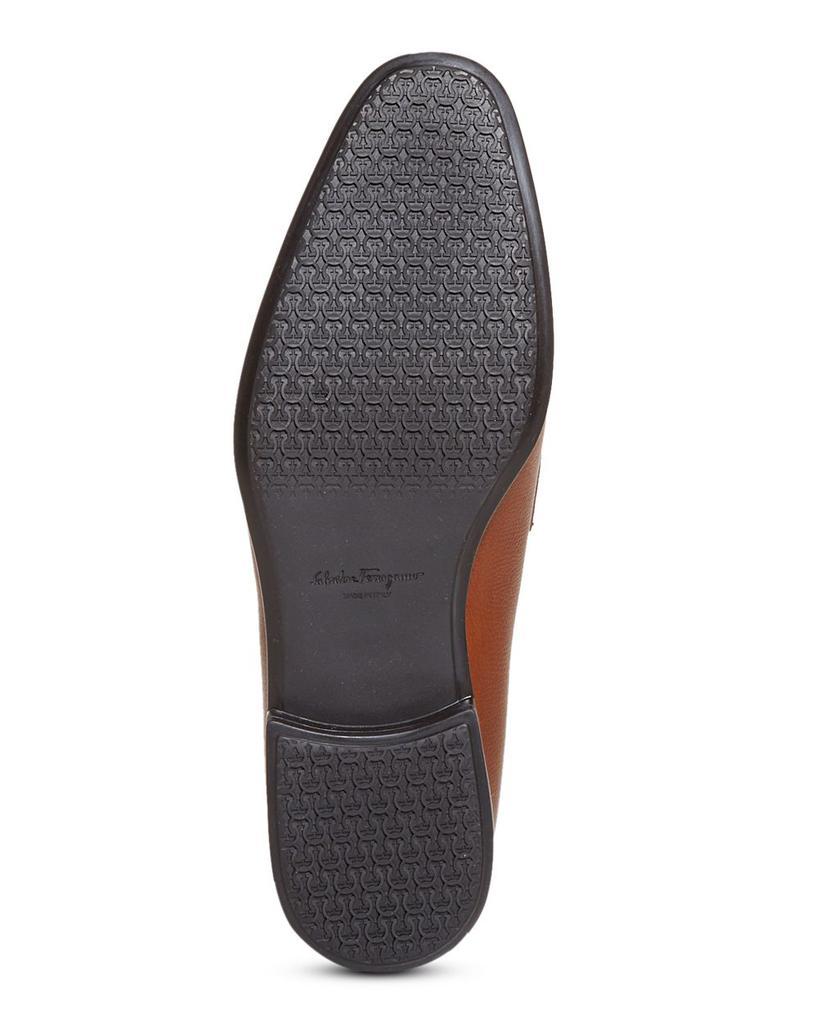 商品Salvatore Ferragamo|Men's Ree Double Gancini Bit Leather Loafers,价格¥6042,第6张图片详细描述