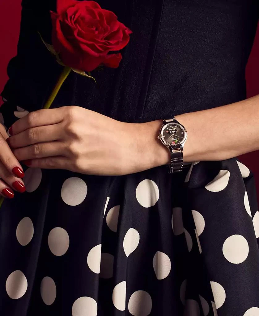 商品Citizen|Eco-Drive Women's Disney Mickey Mouse Friends Stainless Steel Bracelet Watch 29mm,价格¥1860,第5张图片详细描述