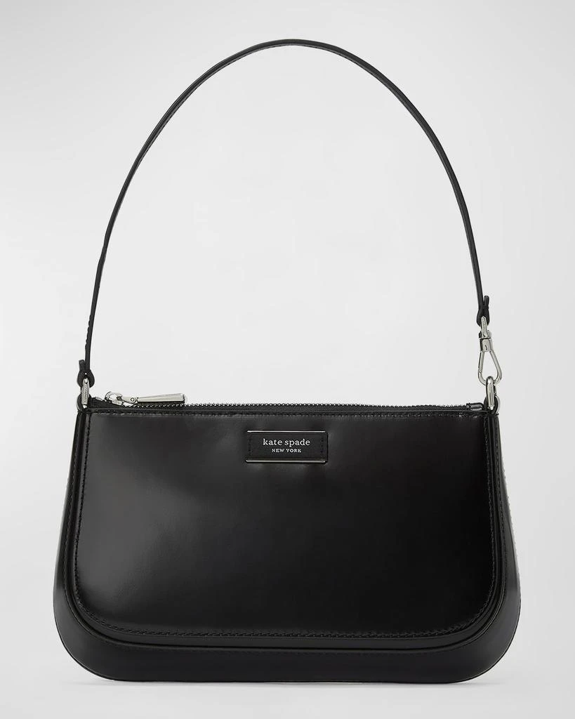 商品Kate Spade|sam icon mini leather pochette shoulder bag,价格¥1052,第1张图片