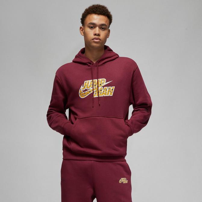 商品Jordan|Men's Jordan Flight MVP Jumpman Fleece Pullover Hoodie,价格¥619,第1张图片