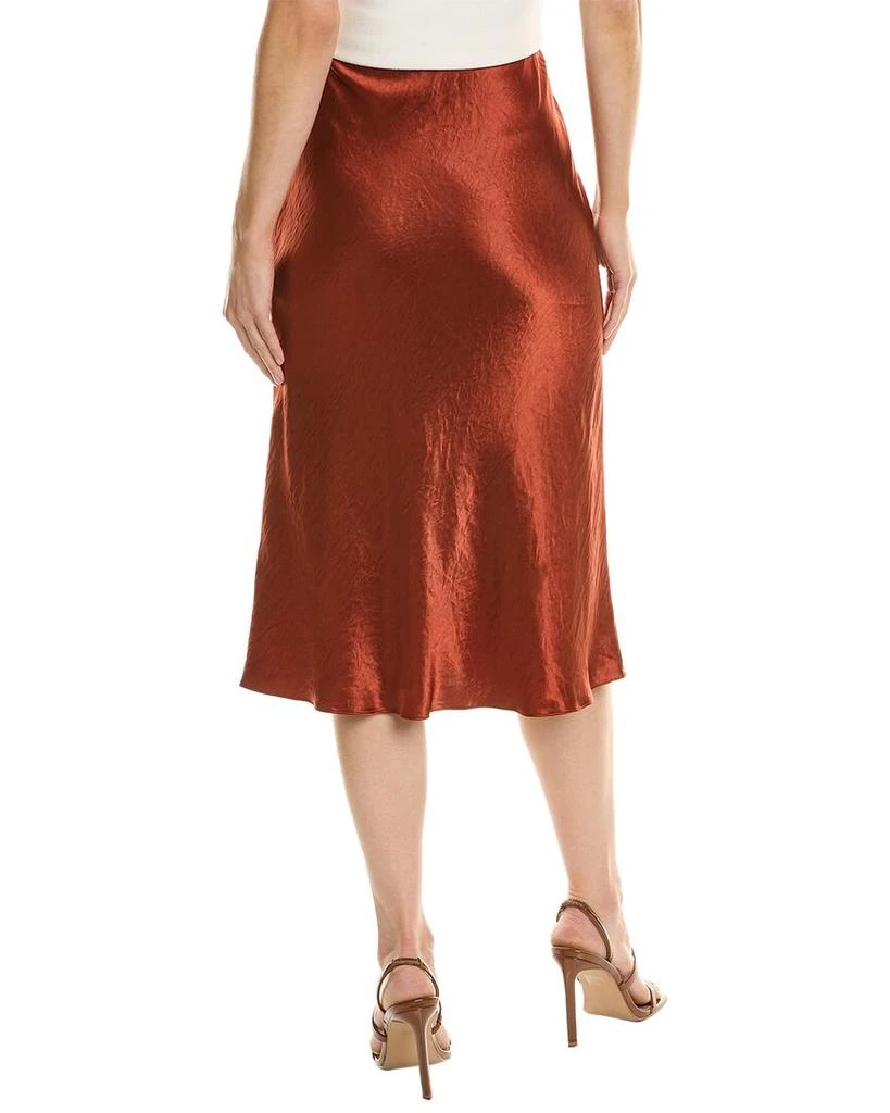 商品Vince|Vince Crushed Satin Slip Skirt,价格¥789,第2张图片详细描述