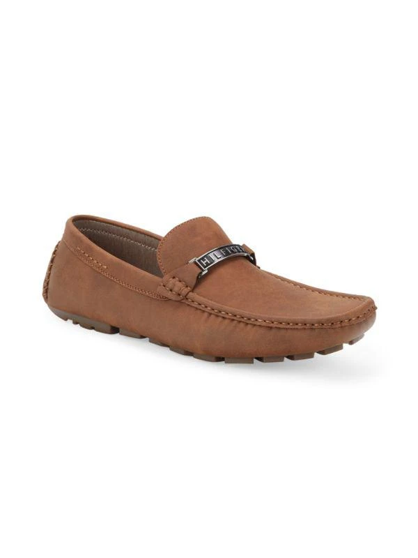 商品Tommy Hilfiger|Mancer Leather Driving Loafers,价格¥396,第2张图片详细描述