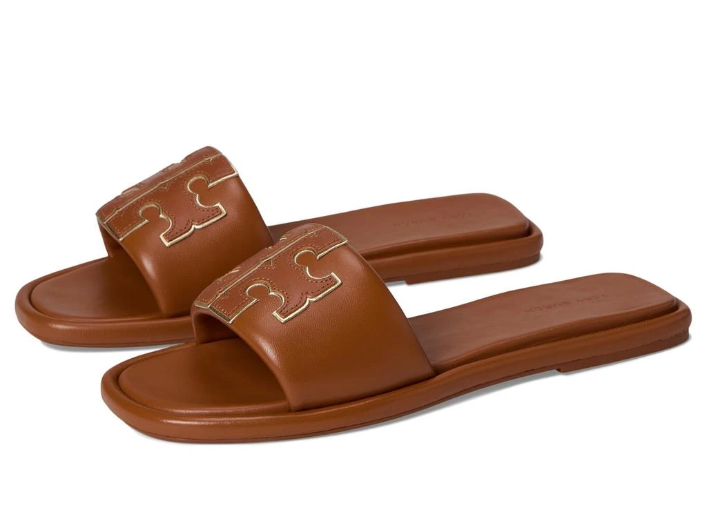 商品Tory Burch|Double T Sport Slide,价格¥1111,第1张图片