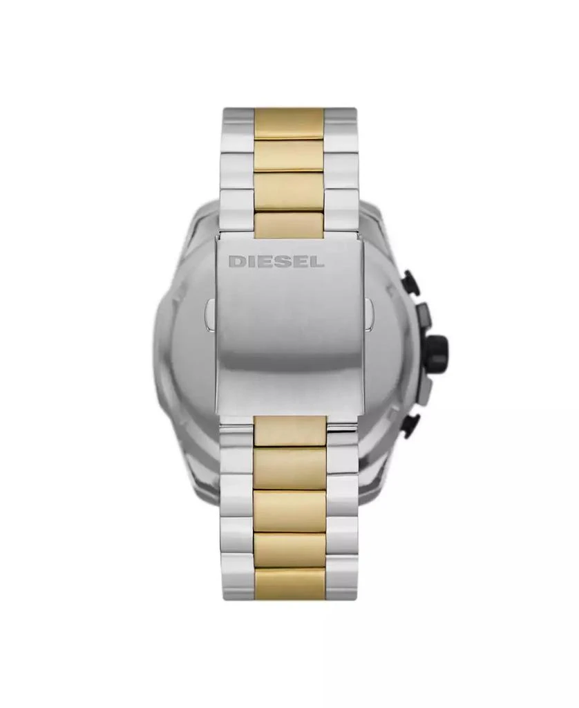 商品Diesel|Men's Mega Chief Chronograph Two-Tone Stainless Steel Bracelet Watch, 51mm,价格¥2010,第3张图片详细描述