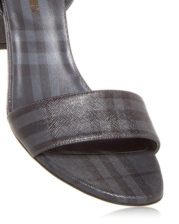 商品Burberry|Women's Cornwall Block Heel Sandals,价格¥6544,第7张图片详细描述
