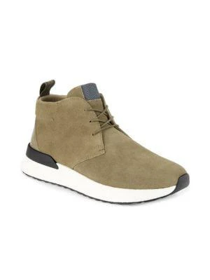 商品Kenneth Cole|Lars Suede & Leather Demi Sneakers,价格¥676,第2张图片详细描述