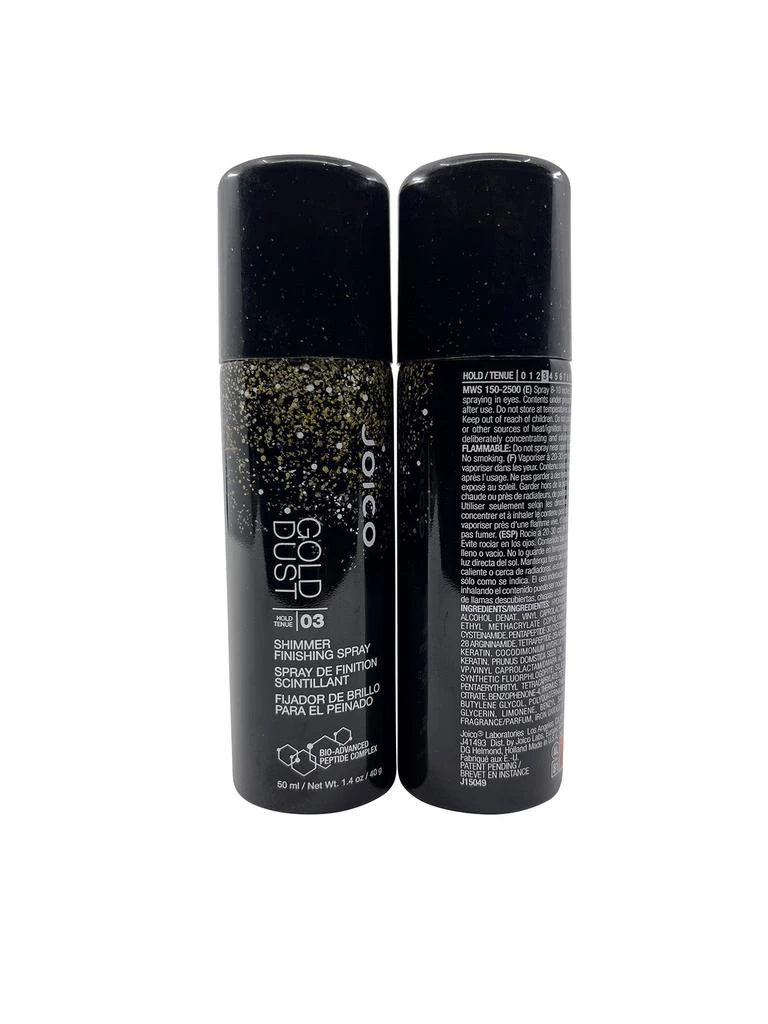 商品JOICO|Gold Dust Shimmer Finishing Spray Hold level 3 1.4 OZ Set of 2,价格¥94,第2张图片详细描述