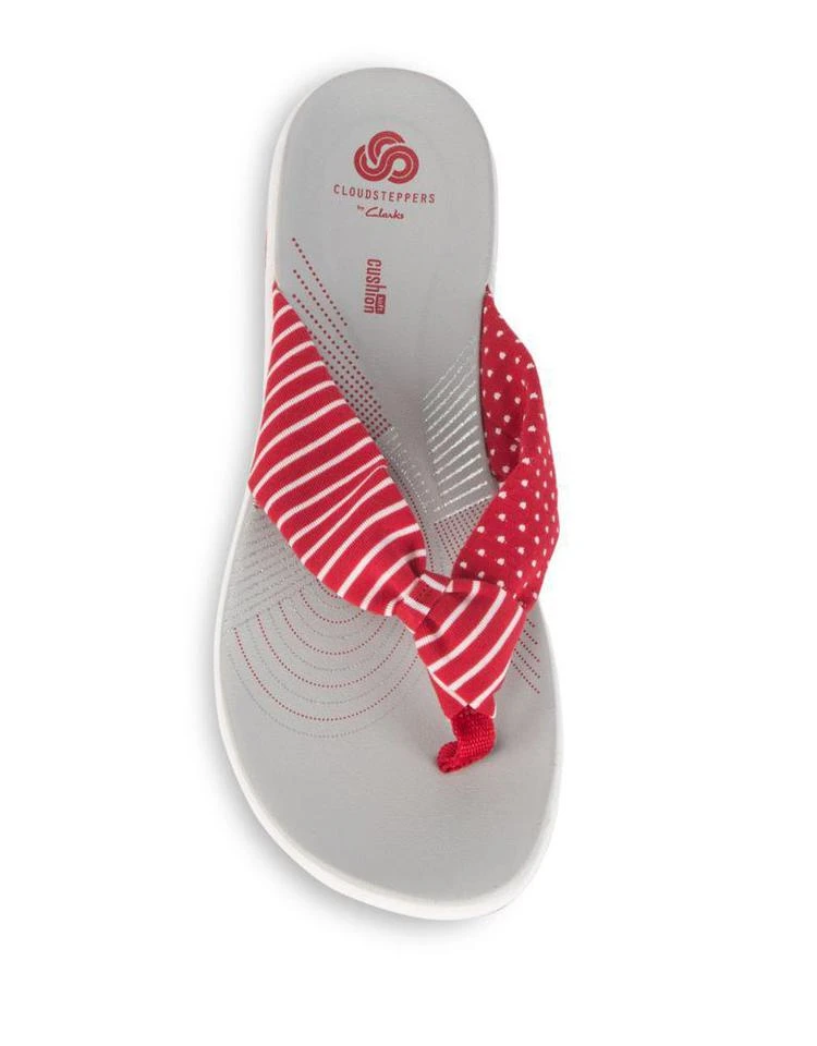 商品Clarks|Arlaglison Knotted Flip Flops,价格¥489,第5张图片详细描述