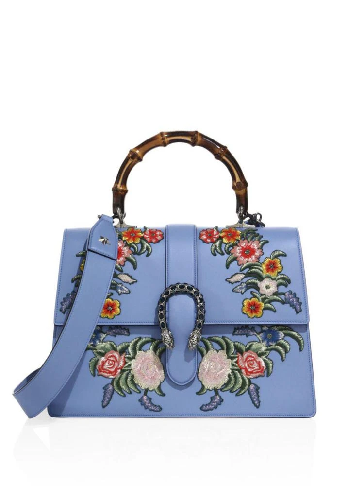 商品Gucci|Dionysus Embroidered 酒神手拎包,价格¥38977,第4张图片详细描述