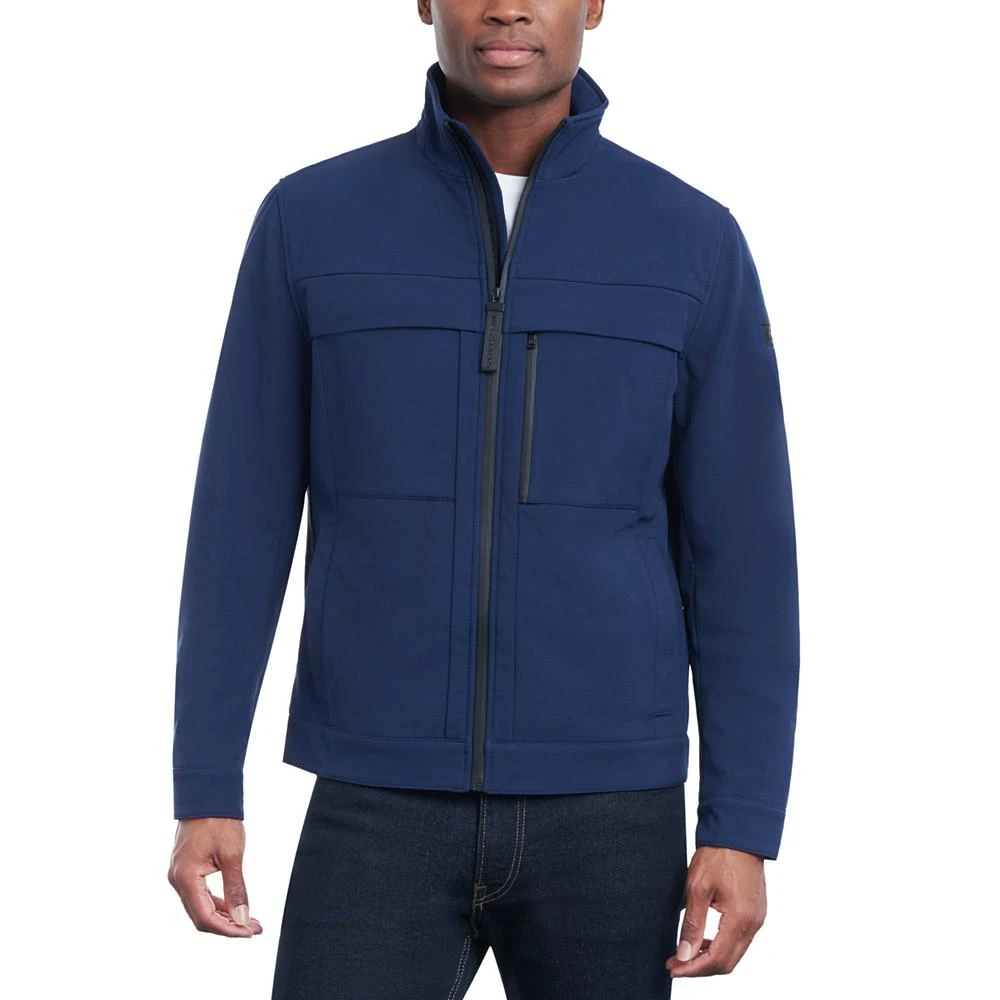 商品Michael Kors|Men's Dressy Full-Zip Soft Shell Jacket,价格¥1116,第5张图片详细描述