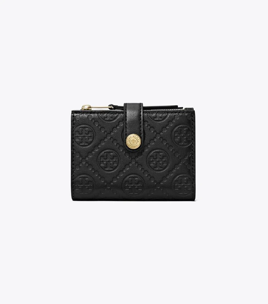 商品Tory Burch|T Monogram Leather Bi-Fold Wallet,价格¥1886,第2张图片详细描述