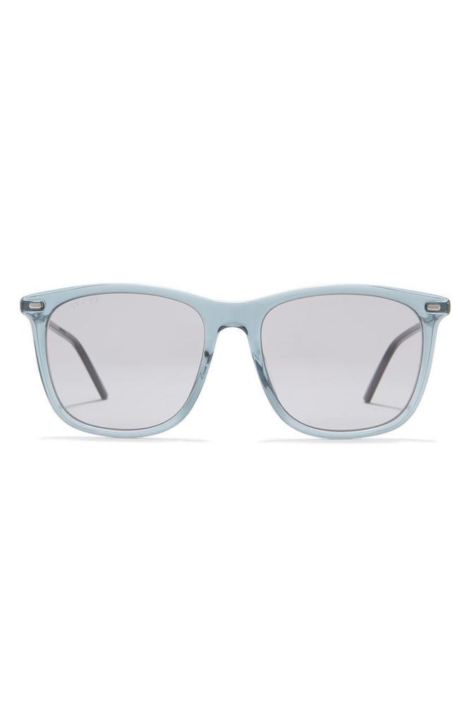商品Gucci|56mm Square Sunglasses,价格¥2252,第1张图片
