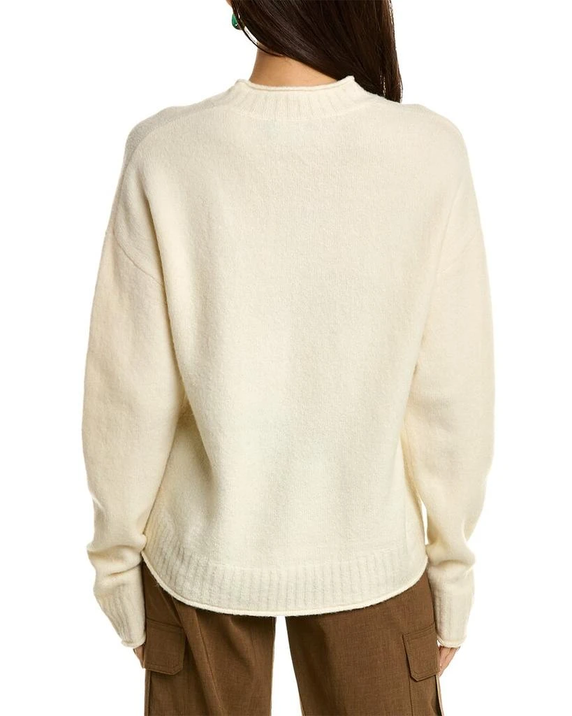 商品Theory|Theory High V-Neck Wool & Yak-Blend Shirt,价格¥670,第1张图片详细描述