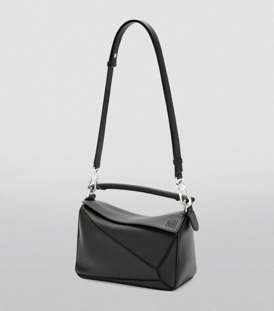 Small Leather Puzzle Top-Handle Bag 商品